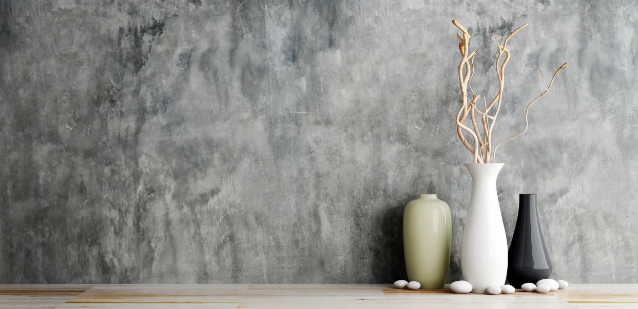 Beton Özellikli Duvardan Etkili Şekilde Yararlanmak 1 beton efektli boya