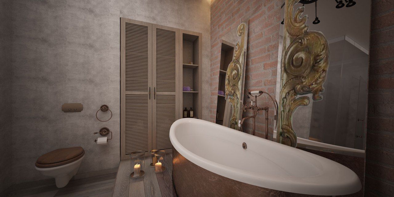 İtalyan Boya ile Banyo Dekorasyonu